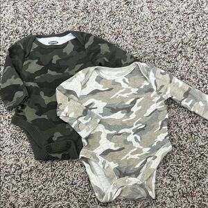 Old Navy Camo Print Kids One Pieces Set